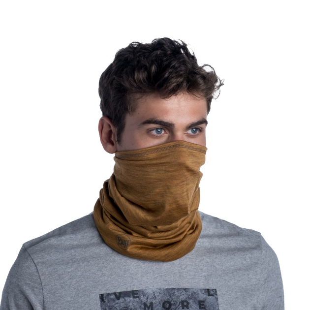 Шарф-труба Buff Lightweight Merino Wool, Solid Mustard