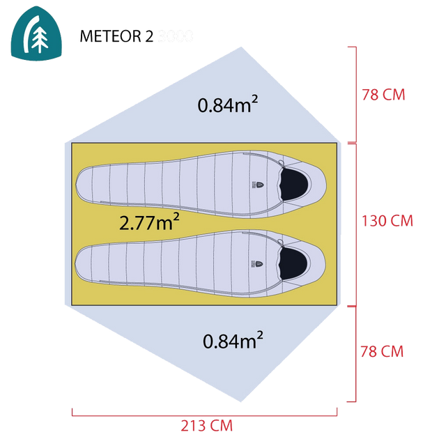 Палатка Sierra Designs Meteor Lite 2