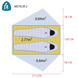 Палатка Sierra Designs Meteor Lite 2, оранжевий