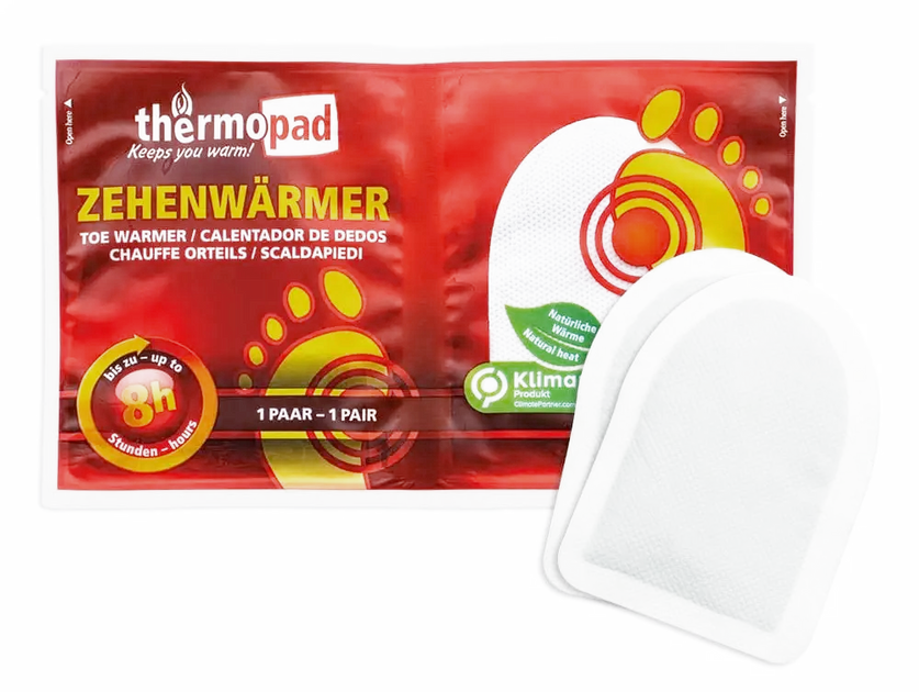 Набір хімічних грілок для ніг Thermopad Toe Warmer (30 штук)