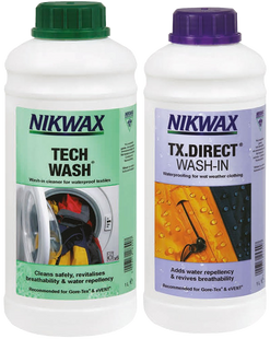 Twin Pack (Tech Wash 1L + TX Direct 1L) (Nikwax)