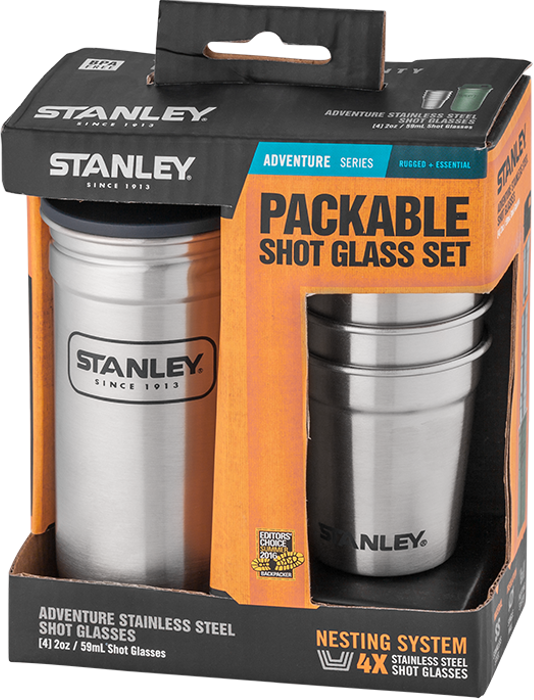 Stanley Adventure Combo Stainless Steel Shot Glass Set